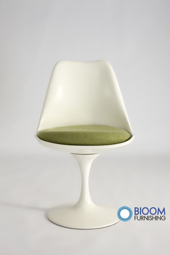 Living room furniture Saarinen Fiberglass tulip chair with fabric cushion