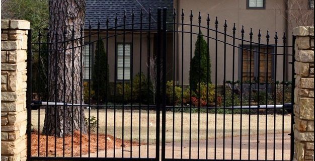 Iron Driveway gate 