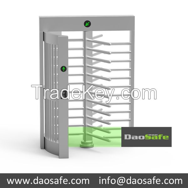 Entrance Control Full Height Turnstiles with Time Attendance Solution