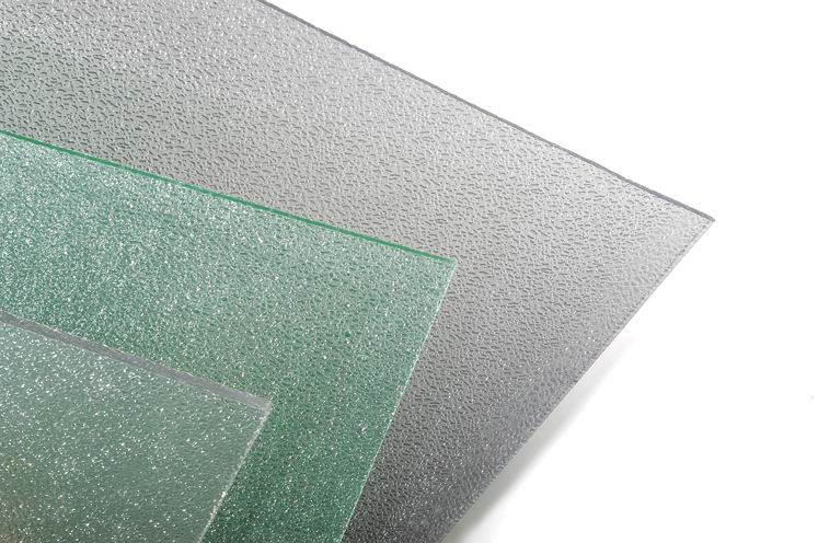 Polycarbonate embossed sheet, Polycarbonate sheet