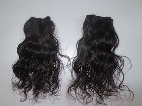 Curly Human Hair Weft