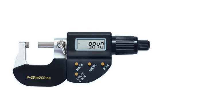 0-100mm Four Button Four Button Digital Outside Micrometer Measuring Tool