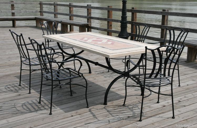 outdoor patio dining table sets/outdoor table and chairs