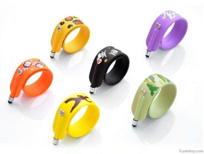 2013 NEWEST excellent style bracelet screen touch pen