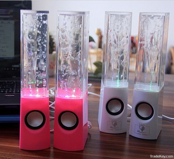 2013 New HOT SELLING water dance speaker with LED