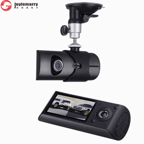 Built with 2.7Inch TFT Display Car Dual vehicle Camera DVR