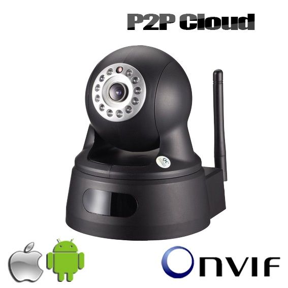 720p WiFi Wireless P2P IR Onvif Cloud IP Camera-Home Security