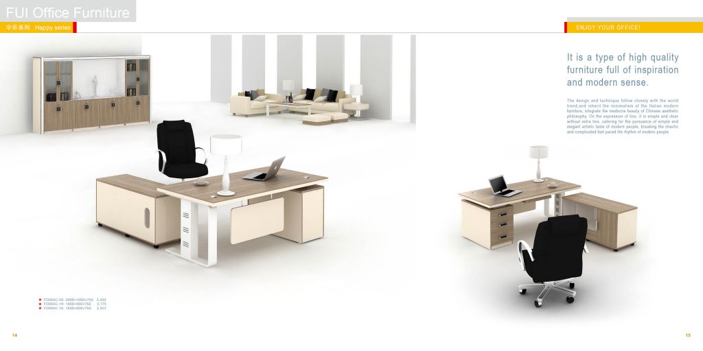 Computer Table and Boss Table for Office Furniture (FD066C-20)