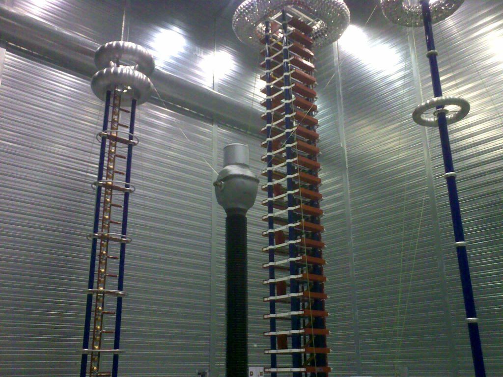 Impulse voltage generator    Hight voltage test facility