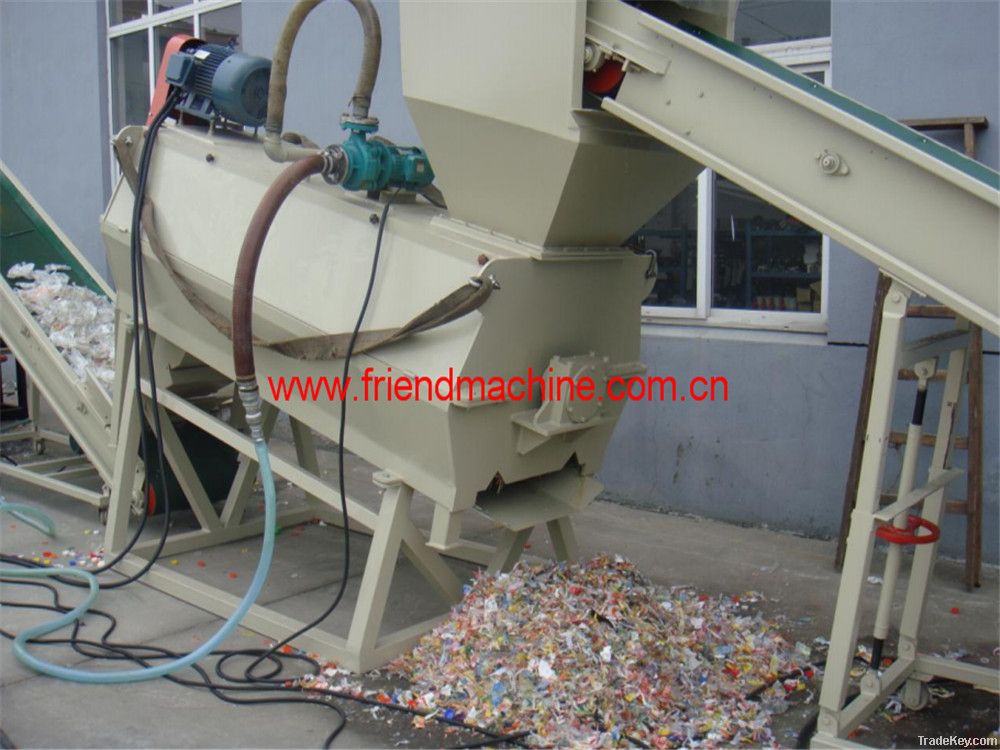 PET bottle washing recycling line