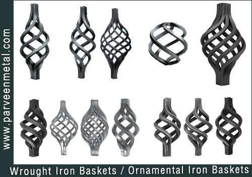 Wrought iron components