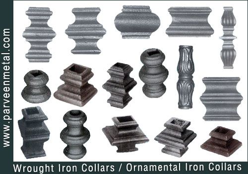 Wrought iron components