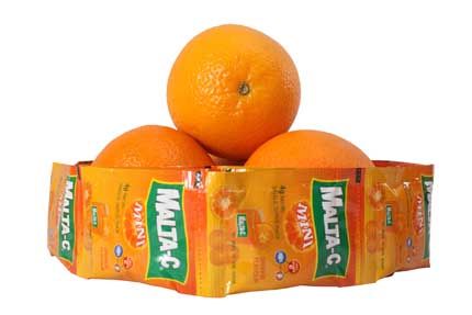 Malta-C orange drink