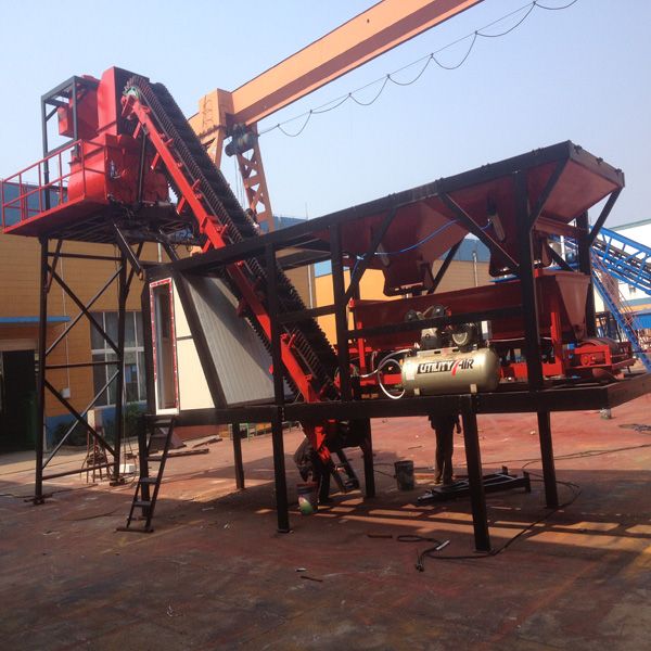 mobile concrete batching plant from China