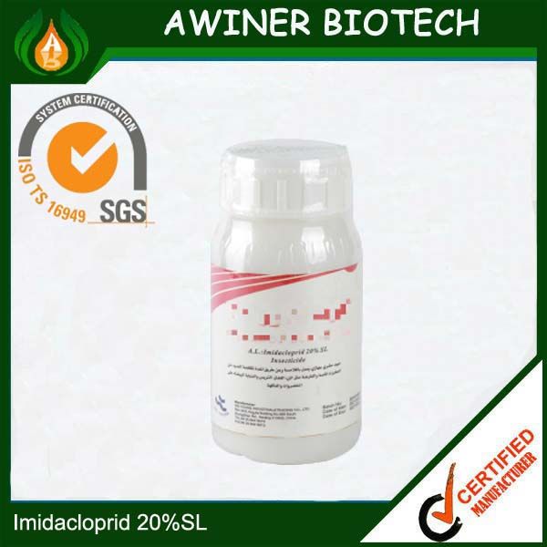 insecticides Confidor/Imidacloprid 20%SL for control potato beetle and straw flies