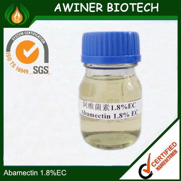 Insecticide abamectin/Avermectin 1.8%EC prevent and control of the rice borers