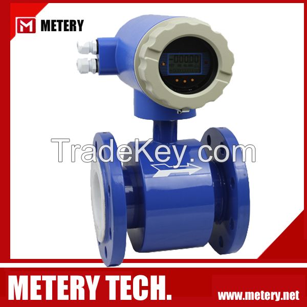 Magnetic Flow Meter Flowmeter Mt100e