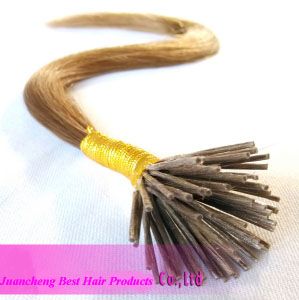 wholesale price popular natural wave 100% brazilian remy pr-bonded I tip hair  