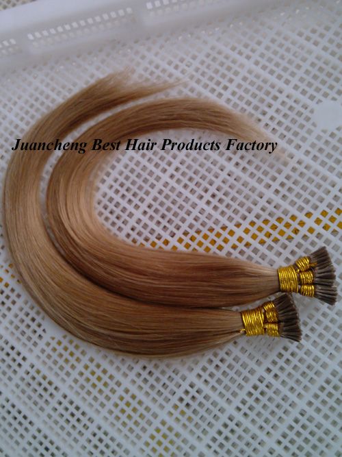 cheap 5A excellent quality 100%  indian human hair I-tip hair extension