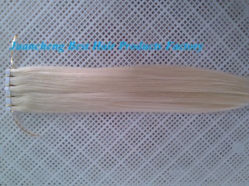 Wholesale unprocessed 100%virgin  brazilian remy human pu hair extension