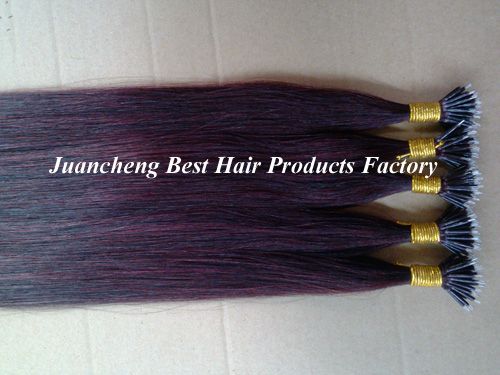 wholesale price grade 5a 100% authentic virgin Micro loop  hair extension