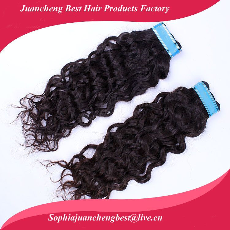 wholesale 5a water wave cheap brazilian hair weave bundles
