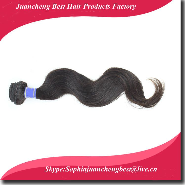 wholesale factory price  body wave weaving 100%  Virgin Brazilian Hair weft