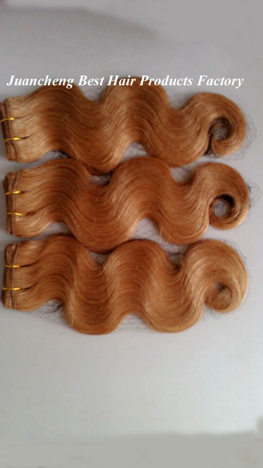 Wholesale Grade 5a 27# cheap 100%  Peruvian Remy Human Hair Weft
