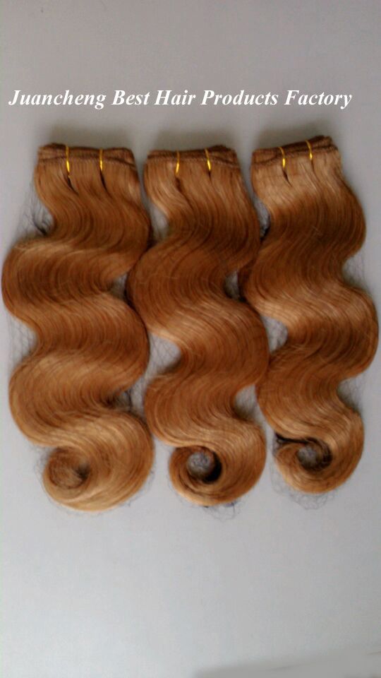 Wholesale Grade 5a 27# cheap 100%  Peruvian Remy Human Hair Weft