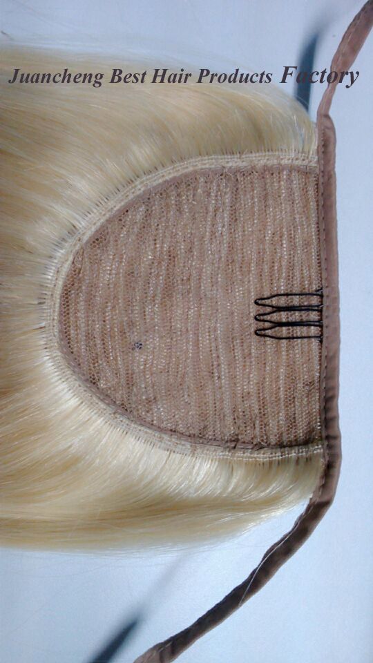 Wholesale Cheap 100% Remy Virgin Brazilian Human Hair Pony Tail