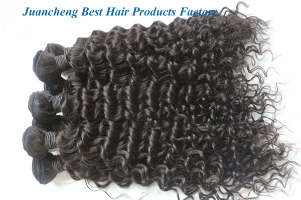 Wholesale grade 5A curly 100% virgin malaysian hair extension