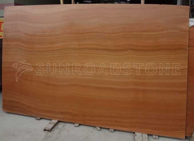 Red wood vein marble stone exporter first quality quarry owner Sandal Wood Red