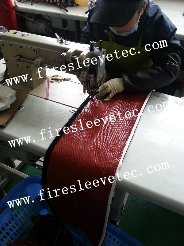 BSTFLEX Silicone coated fiberglass fireproof sleeve