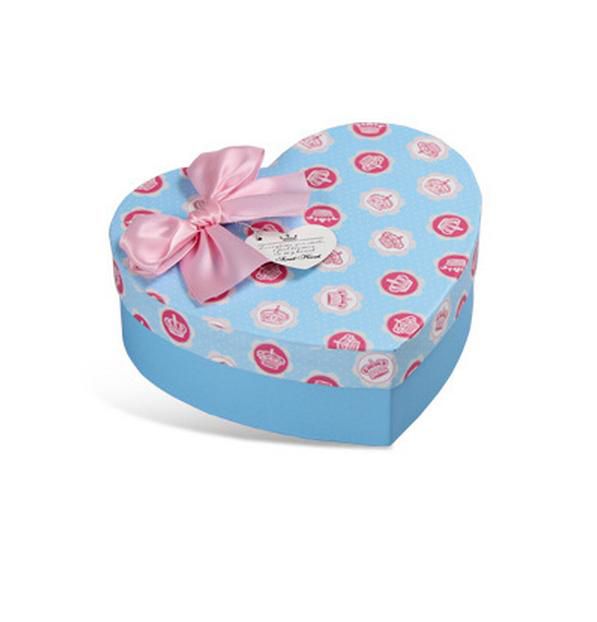 Set of 5 Heart Paper Shaped Gift Box