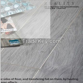 Laminate flooring V-groove series with CE,FCS certificates and HDF 