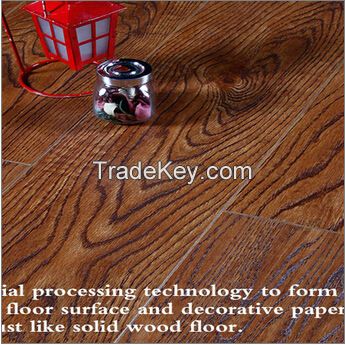 Laminate flooring EIR series with CE,FCS certificates and HDF 