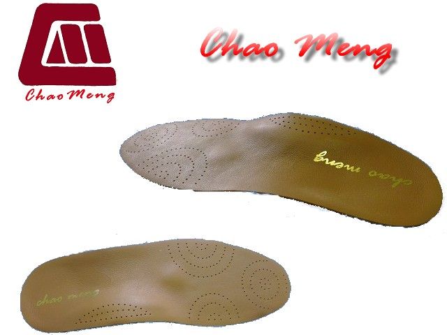 Leather insoles