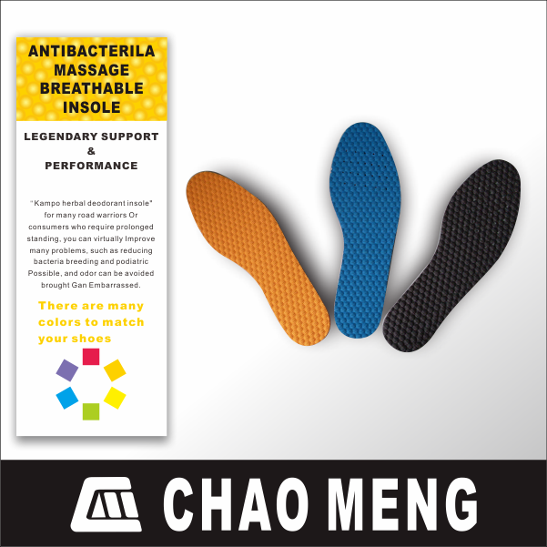 Antibacterila Massage Breathable Insole