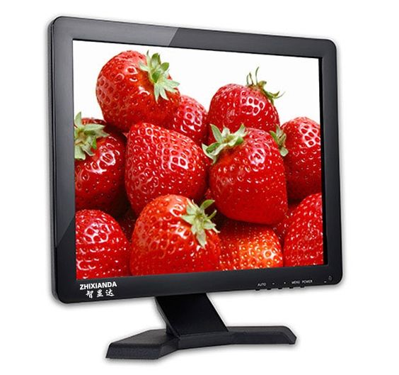 15" inch Standalone LED Monitor with 1, 024 x 768 Pixels, BNC/HDMI/VGA 1, 024 x 768 pixels