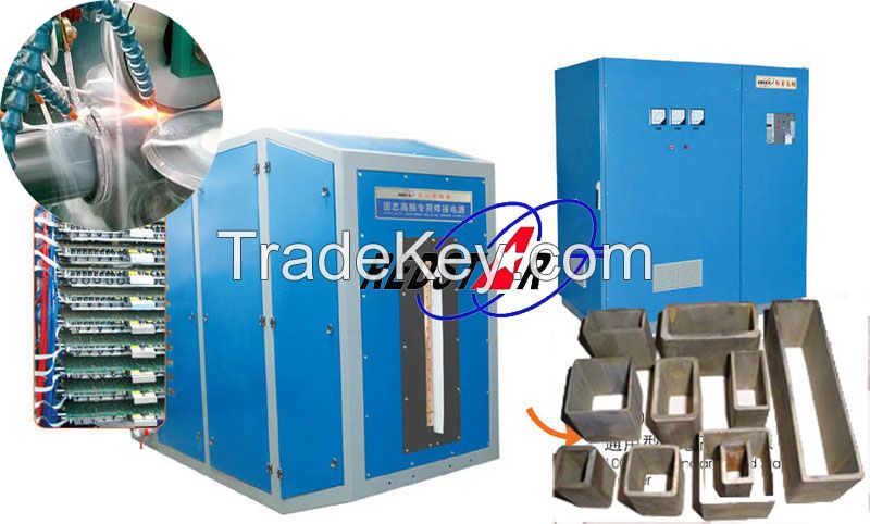 Solid state stainless steel pipe making machine
