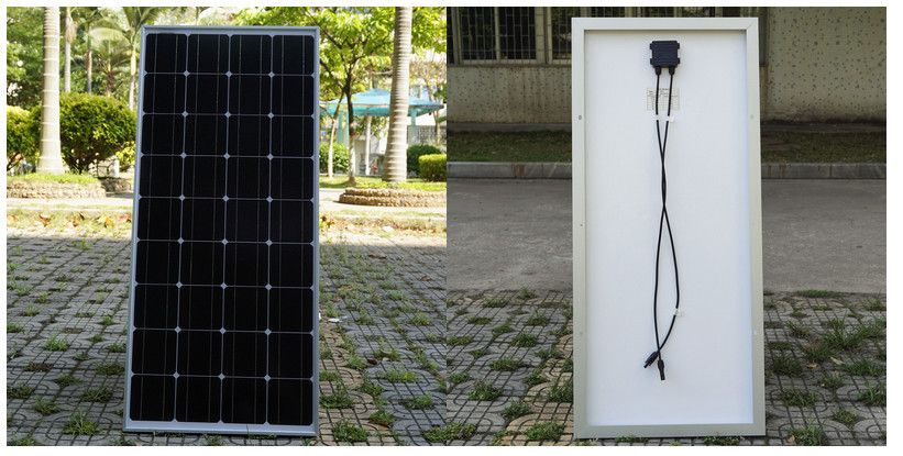 2018 100w Monocrystalline Solar Panel For 12v Battery Rv Boat