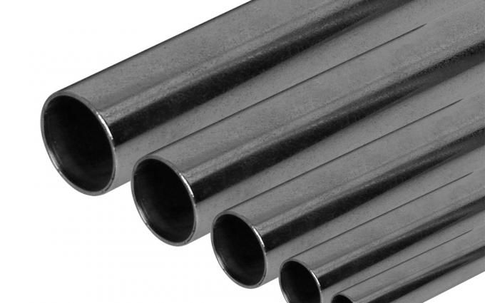 Galvanized and Black Construction Pipes