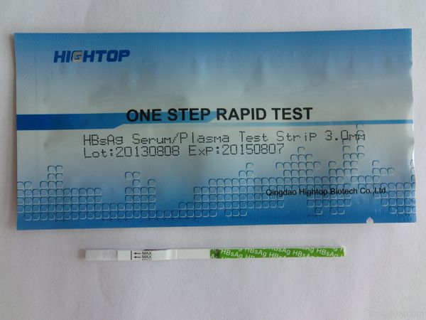 HBsAg test strip HBV test kit