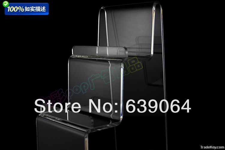 Free shipping popular Acrylic four layers display case for wallet
