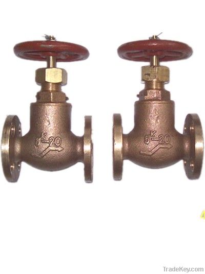 Marine bronze globe valve JIS F7301 5K-20