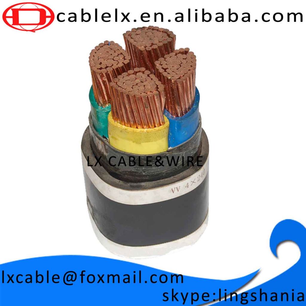 PVC Power Cable For Power Transmission