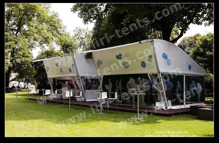 latest special design half dome tent for trade show/ party/ coffee shop