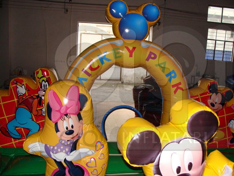 Inflatable Mickey Park for backyard