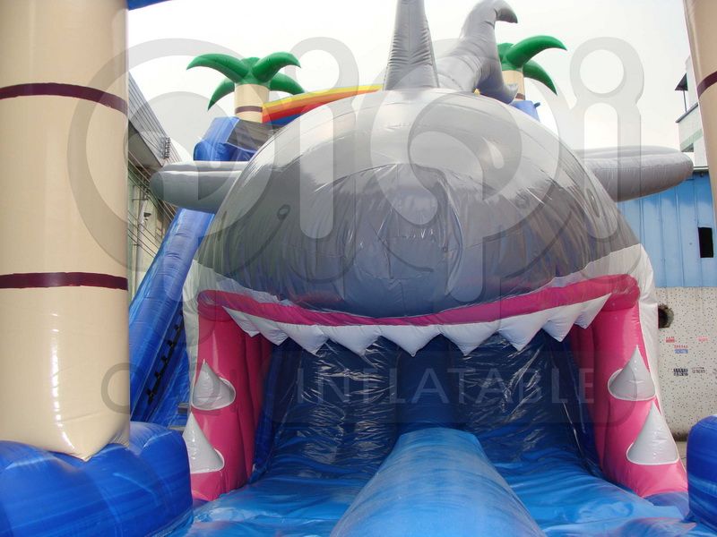 Inflatable Shark slide Bait