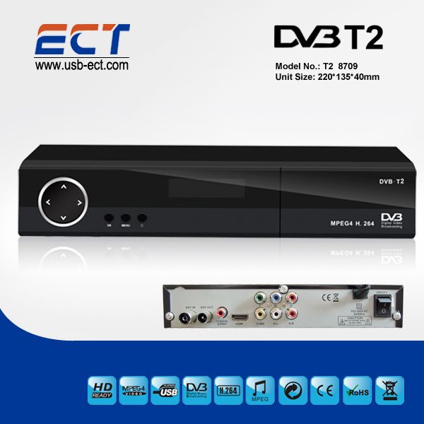 hd dvb-t2 digital receiver set top box mpeg4/h.264,DVB-T2 TUNER